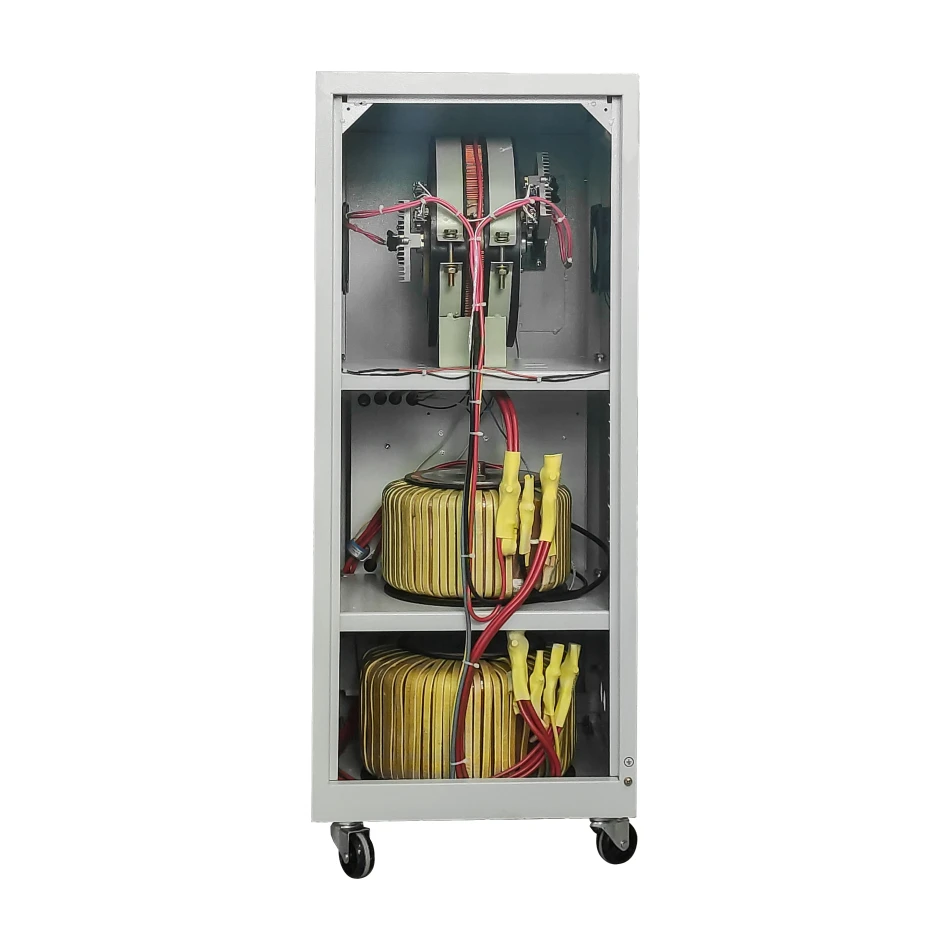 Voltage Stabilizer 220V SVC Single Phase TMD-30KVA Ac Automatic Voltage Regulator 30KW Servo Motor Stabilizers AVR for Industry