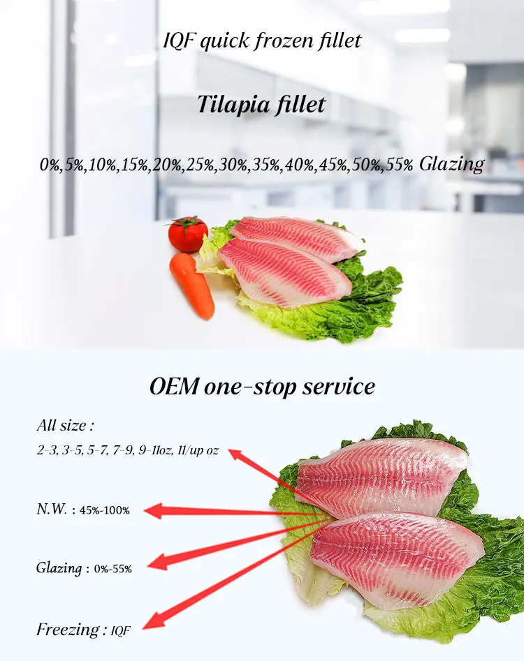 China Export 211 Oz 11oz+ 10kg Carton Skinless Boneless Pbo Iwp Iqf