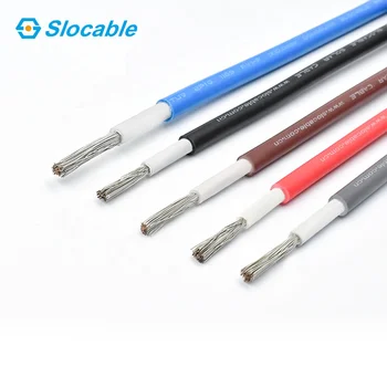 PV1-F High Quality 6.0mm2 10mm2 16mm2 Solar PV Cable - China PV1-F Cable,  6.0mm2 PV Cable