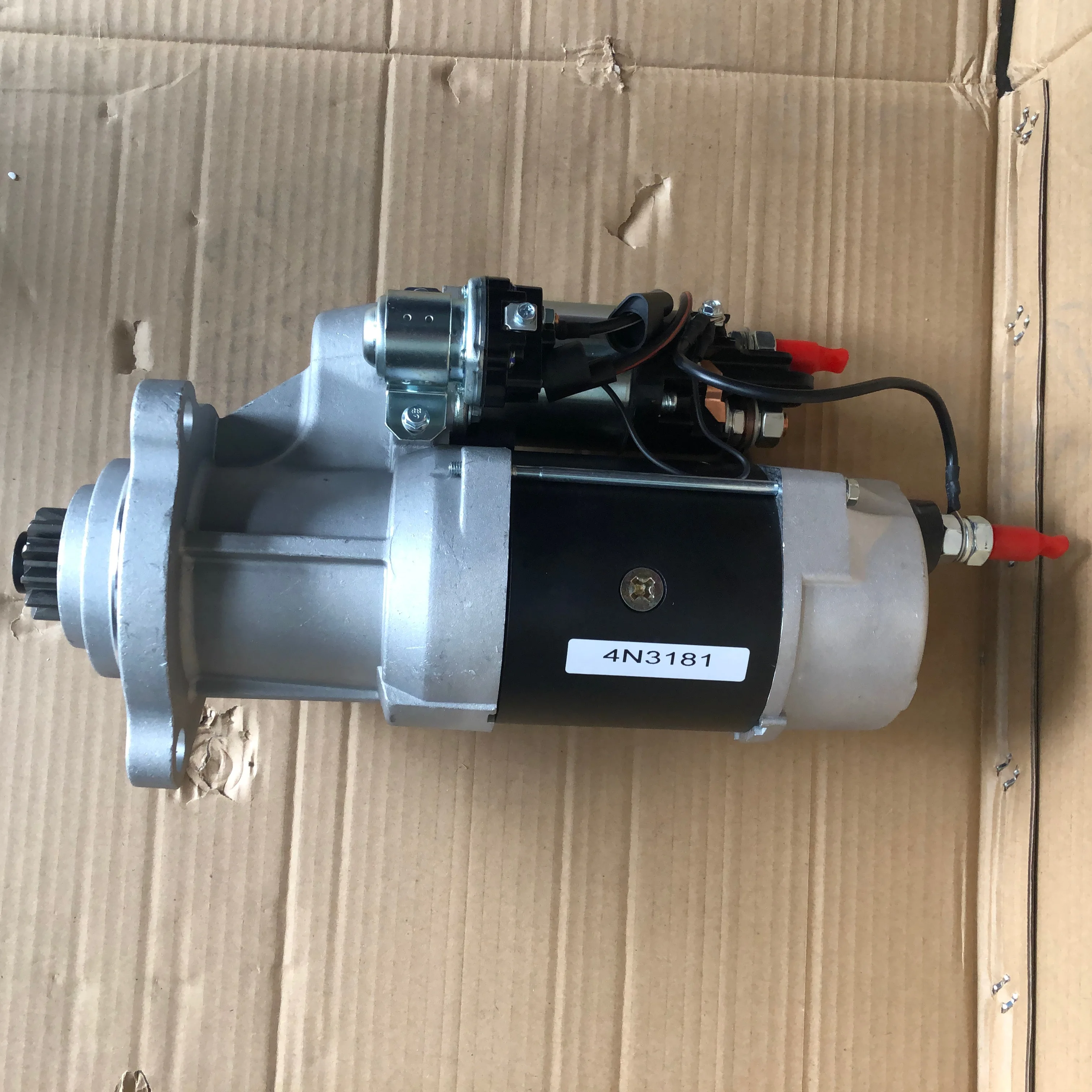 Engine Starter Motor Assembly 4N3181 for Wheel Loader Engine Starter Motor Assembly 4N3181 for Wheel Loader