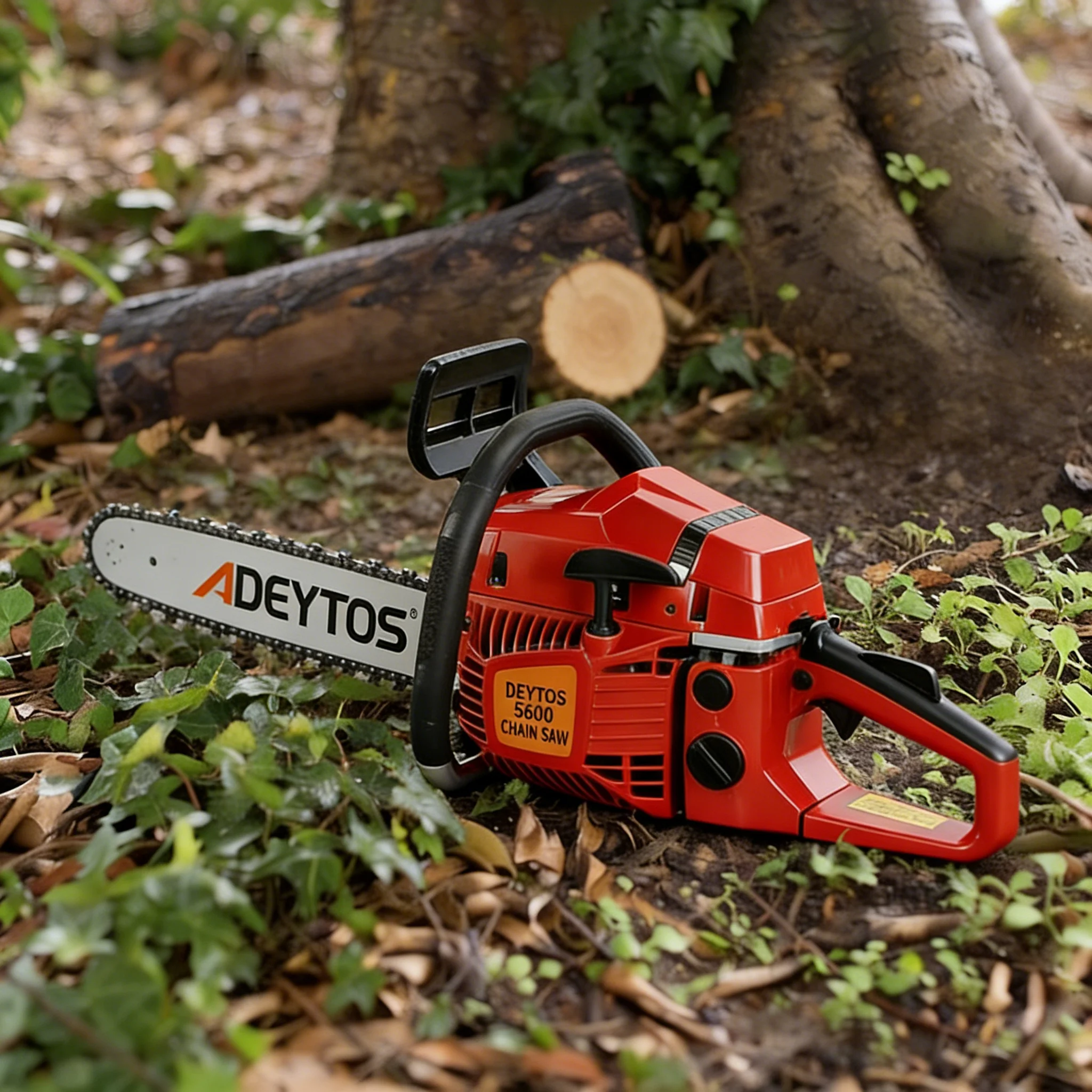 5800 2-Stroke Gasoline Chainsaw - 2400W Industrial Wood Cutting