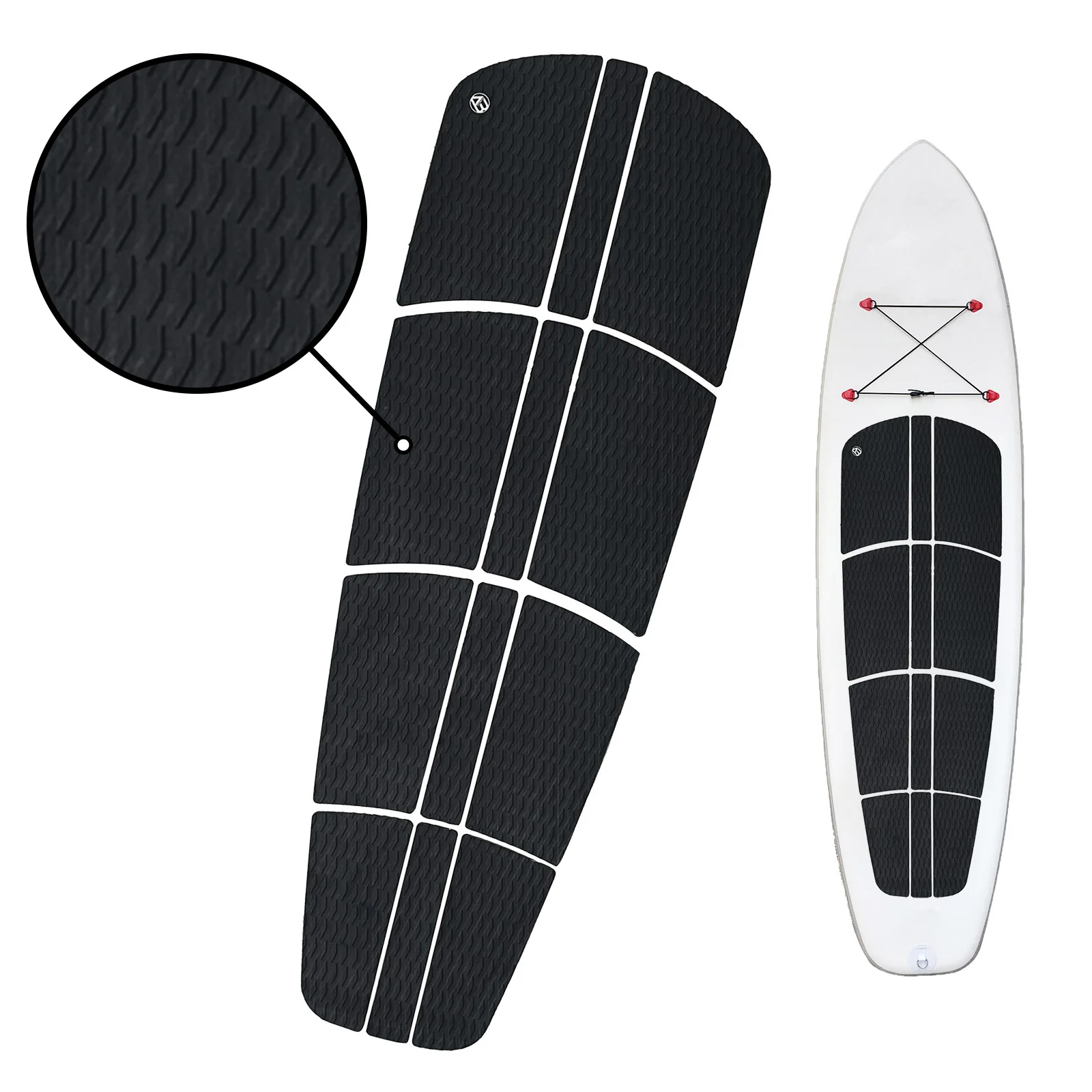 6/7/12 Pieces Premium Performance Eva Sup Deck Traction Pad Tail Pads