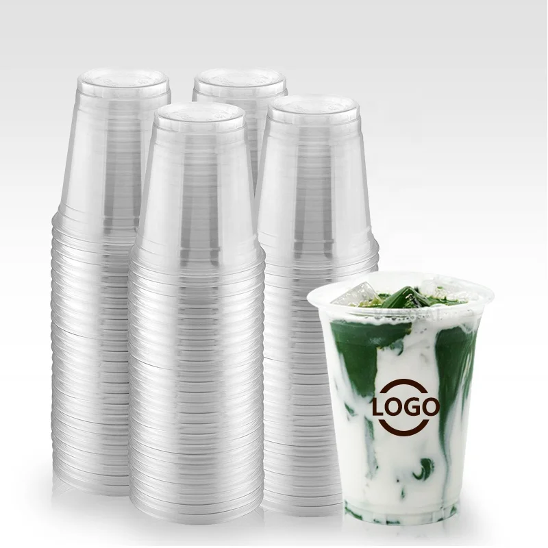 Buy Wholesale China Custom Moq 5000 Pcs 16 Oz Pla Clear Biodegradable Plastic  Cups Disposable Juice Cold Drinks Beer Cup & Biodegradable Plastic Cup at  USD 0.05