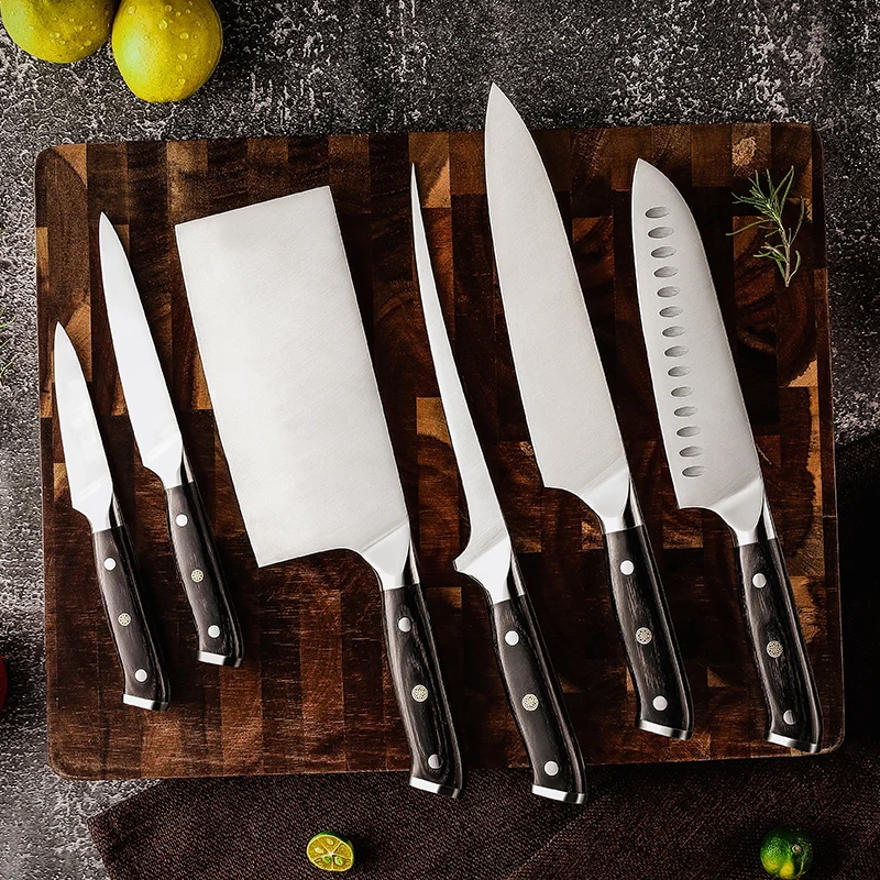 Professional Handmade Forged Kitchen Knife 5Cr15Mov High Carbon Steel –  grandsharp-knives