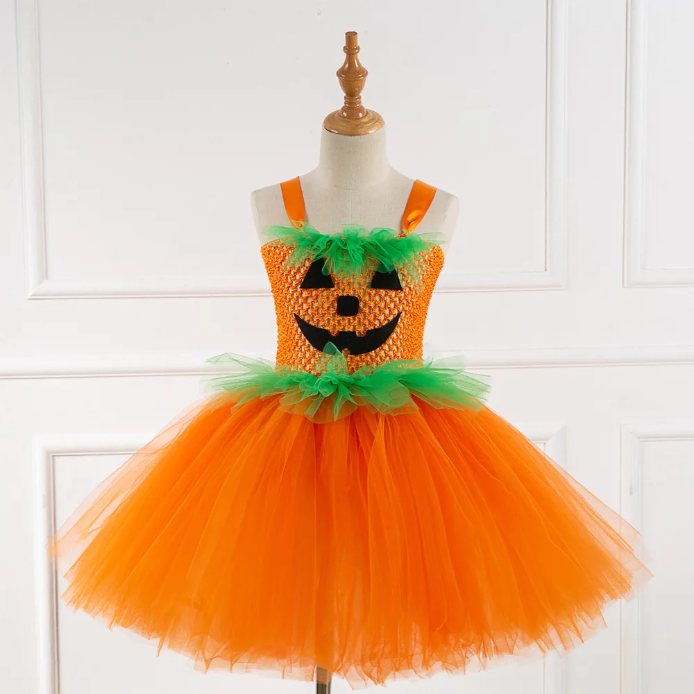 Festival Show Dress Halloween Pumpkin Funny Mesh Skirt For Girls - Buy 2022  New Halloween Girl Skirt,Halloween Pumpkin Funny Mesh Skirt For Girls,Baby  Cute New Dress For Halloween Product on 