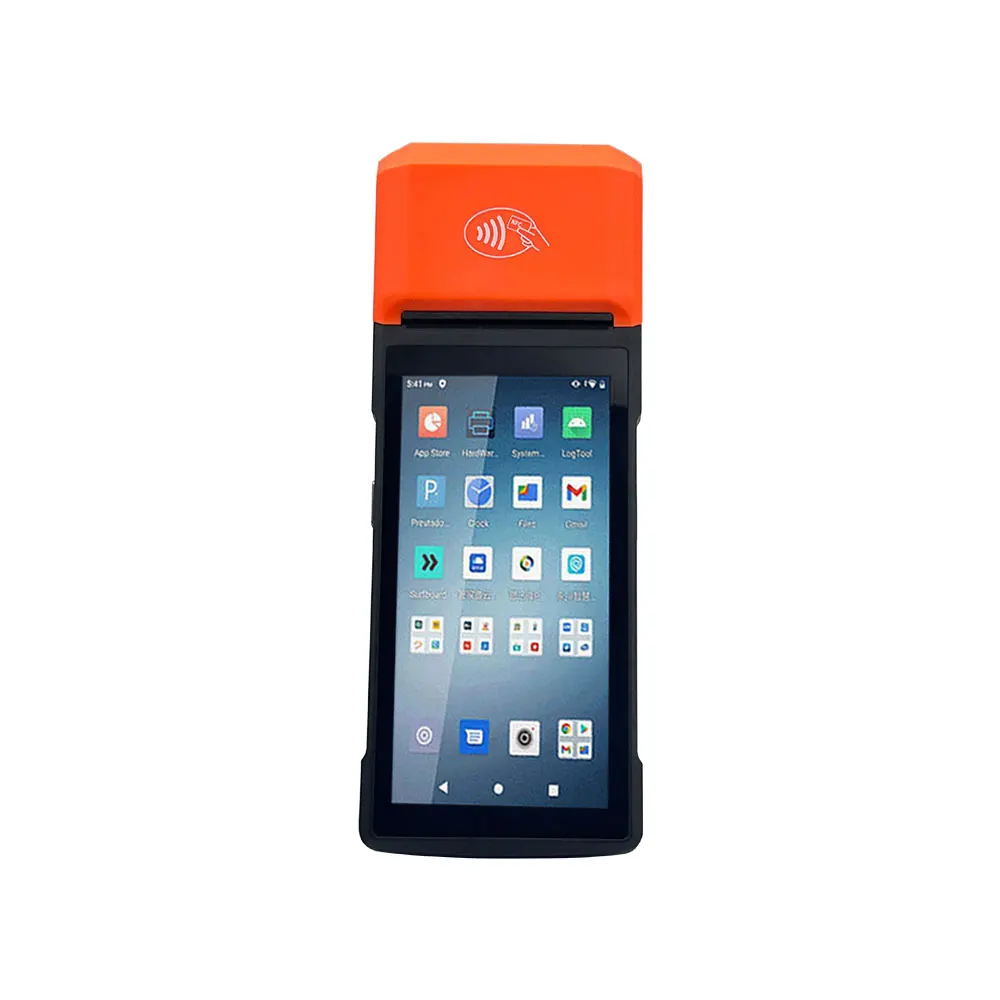 Wireless 4G Portable EPOS Android Touch Screen Contactless Payment Pos Terminal for Gas Station Equipment R330 Plus