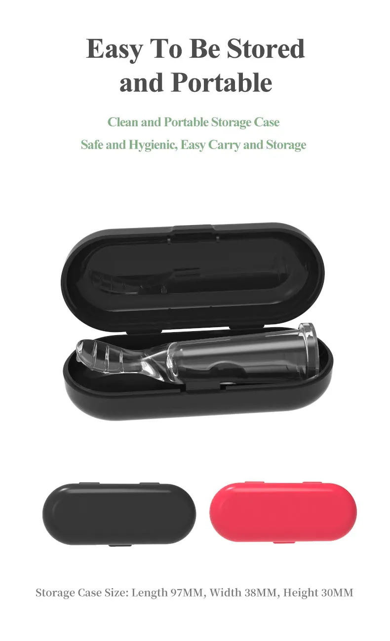 BPA Free Soft Liquid Silicone Tongue Cleaner Finger Tongue Scraper for Baby