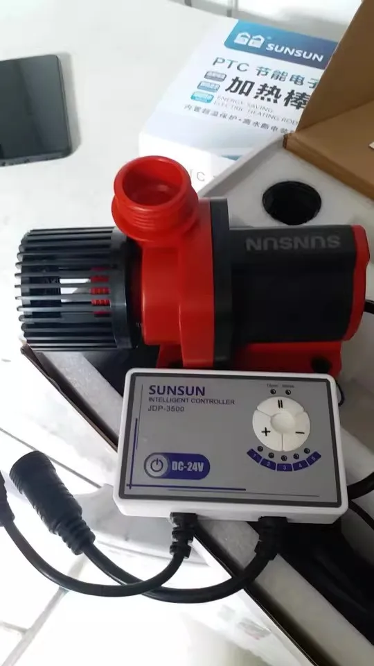 SUNSUN水中ポンプ 24V DC可変周波数水槽ポンプ 周波数変換器 魚タンク