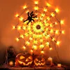 1.2m Orange Spider Web(Without Spider)