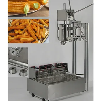 Spanish Manual Churro Maker Churro Machine And Fryer Spain Donut ...