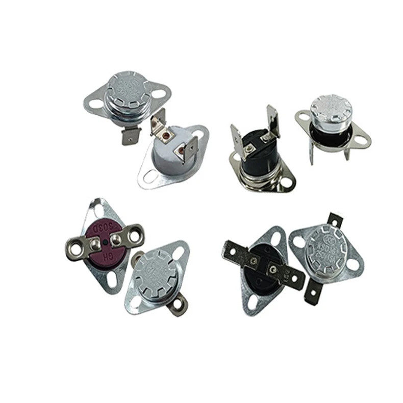 Produktbild von 4x KSD301 Thermoschalter 195°C – NC (normally Closed), 250V / 16A, Keramik-Bimetall, Temperaturregler – Für Mikrowelle, Backofen, Kaffeemaschine