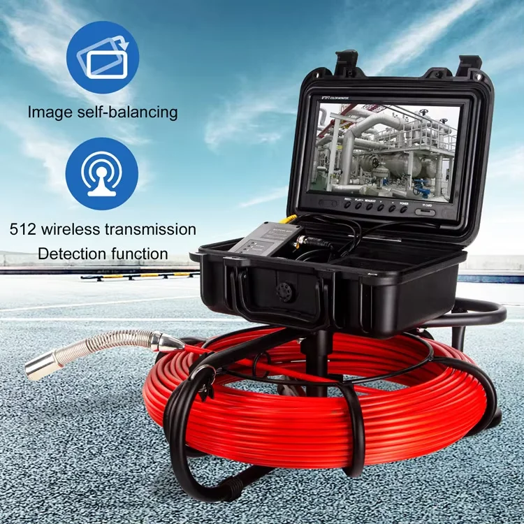 512Hz Sonde Receiver for Pipe Location Endoscope 23mm Drain Sewer Pipe Camera with SD Card 16GB &WIFI manufacture