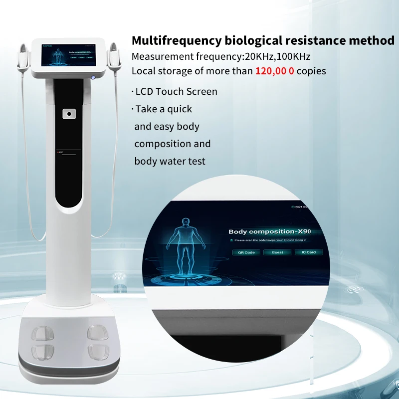 New In Portable Muscle Cellulite Body Composition Assessment Analyzer Scale For Sale