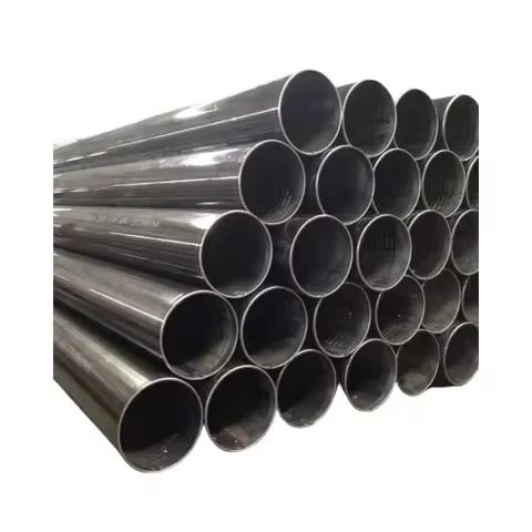 Hot Selling ASTM A53 Erw Welded Round Steel Pipe Welding Black Pipe Carbon Steel Pipe Manufacturer For Building Material