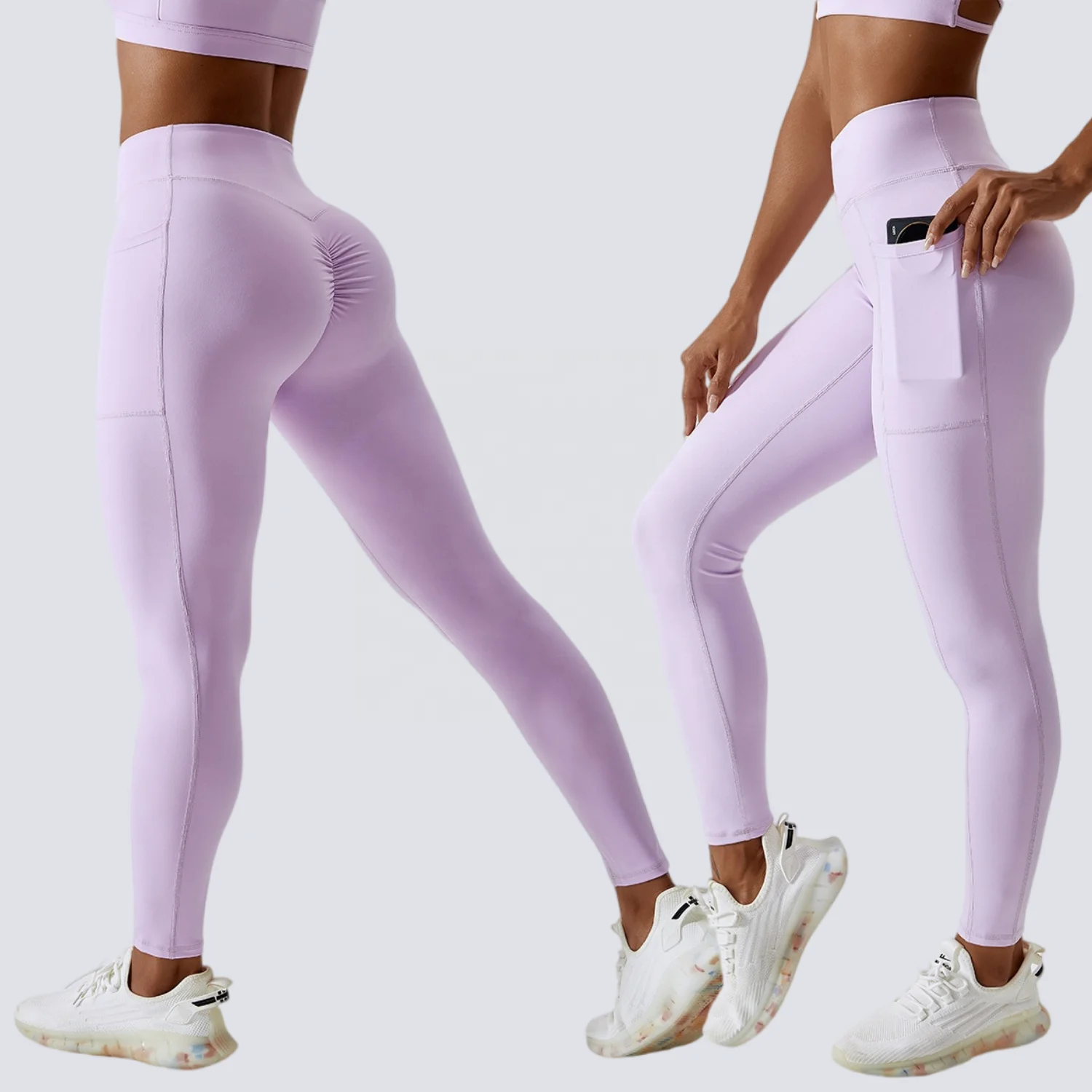 YIERLIAN SPORTS Breathable Yoga Pants with High Waist