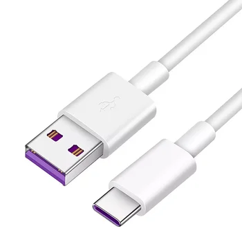 Popular Super Fast Charging Type C 5A Usb Charger Data Cable For Huawei For Xiaomi For Samsung Mobile Phone