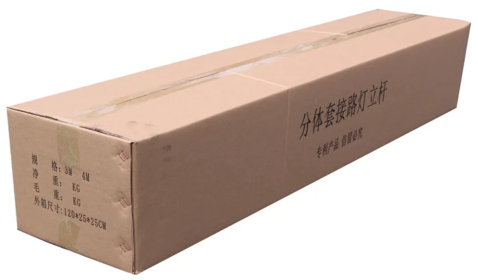 Good Design 1M 2M 3M 4M 5M Split Pole for Outdoor Streetlight Flood Light