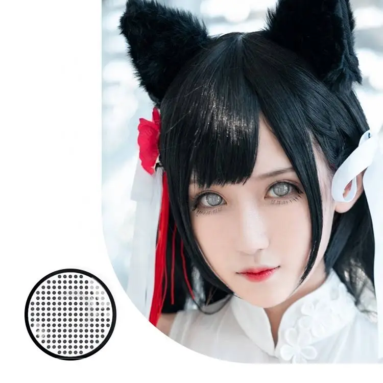 Realcon Wholesale Crazy Nice Colored Halloween Contact Lens Contacts Factory