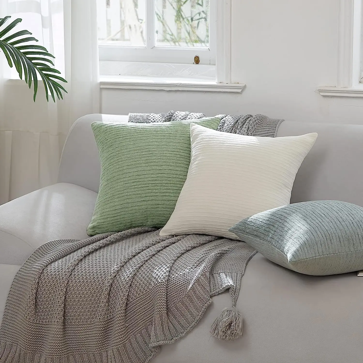 Luxury Throw Pillows Chenille Throw Pillows For Home Decor Farmhouse