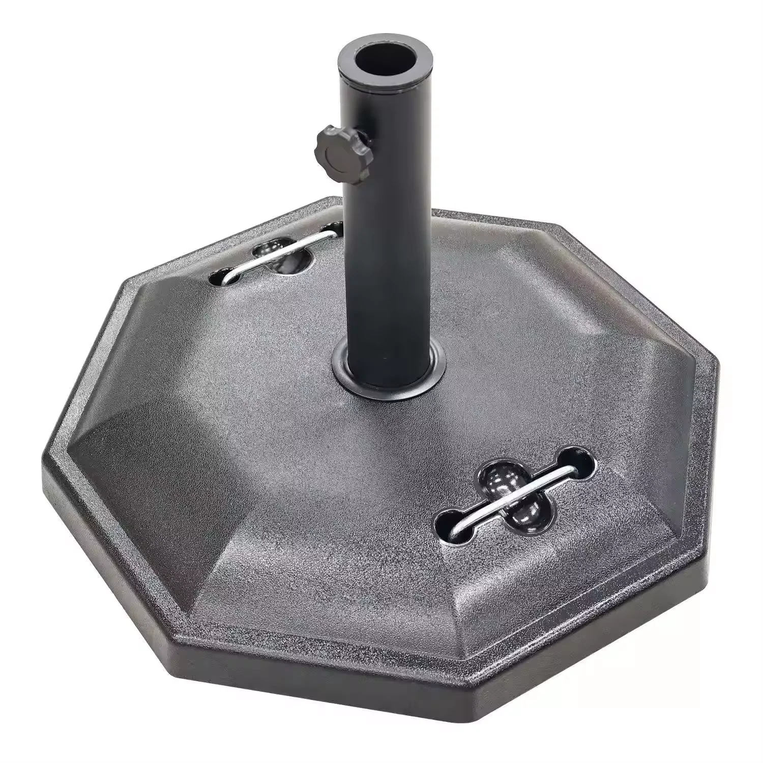 Hdpe Outdoor Patio Umbrella Base Cement Base Hexagonal Umbrella Seat ...