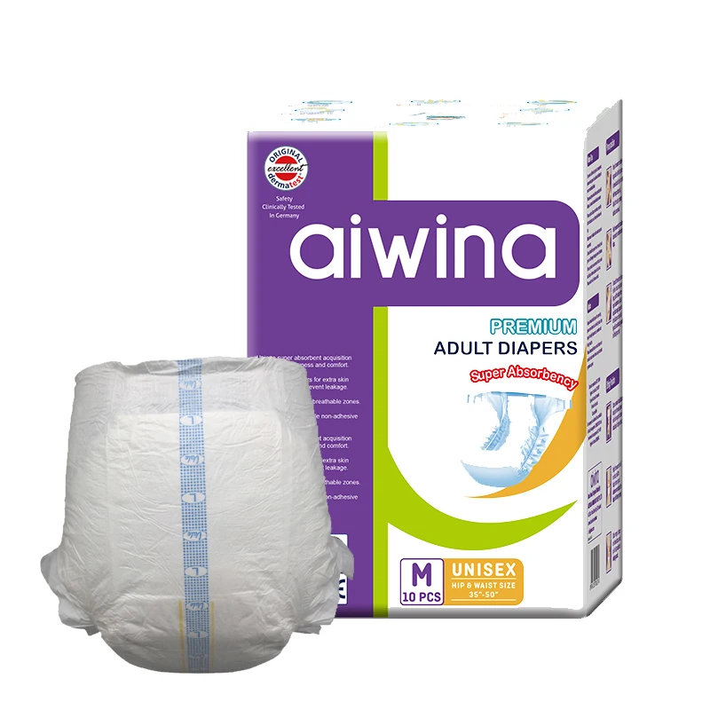 AIWINA extra Large 5xl Single Tape Hygiene Economic c Grade Adult Diapers Loose Australia for Adults Man