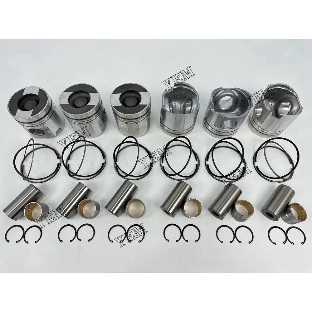 For Komatsu 6D125 Piston Rings Set Wholesale Engine Parts 2