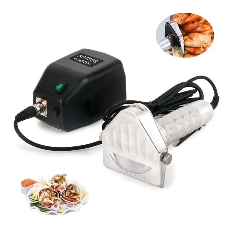 Electric Stainless Steel Kebab Slicer KS80S - Adjustable Thickness