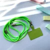 Verde fluorescente (tarjeta + cuerda)