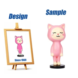 Shengye Custom High Quality Large 3D Vinyl Anime Figure Cat Character Model PVC Resin Ornament Anime Action Figure Collection