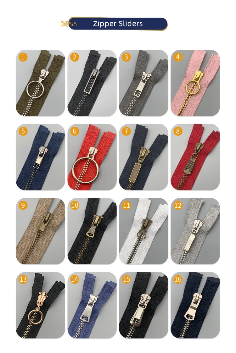 New Design Polished Teeth 8 Metal Zipper For Large Size Coat Buy