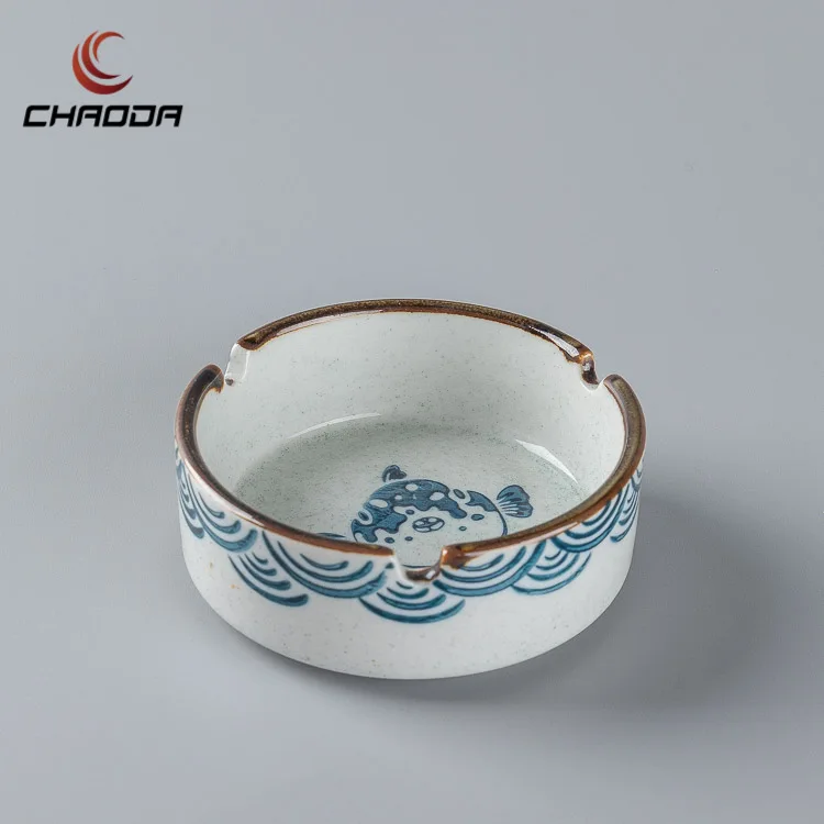 Porcelain Ashtray 10cm/4inch - Sunnex Products Ltd.