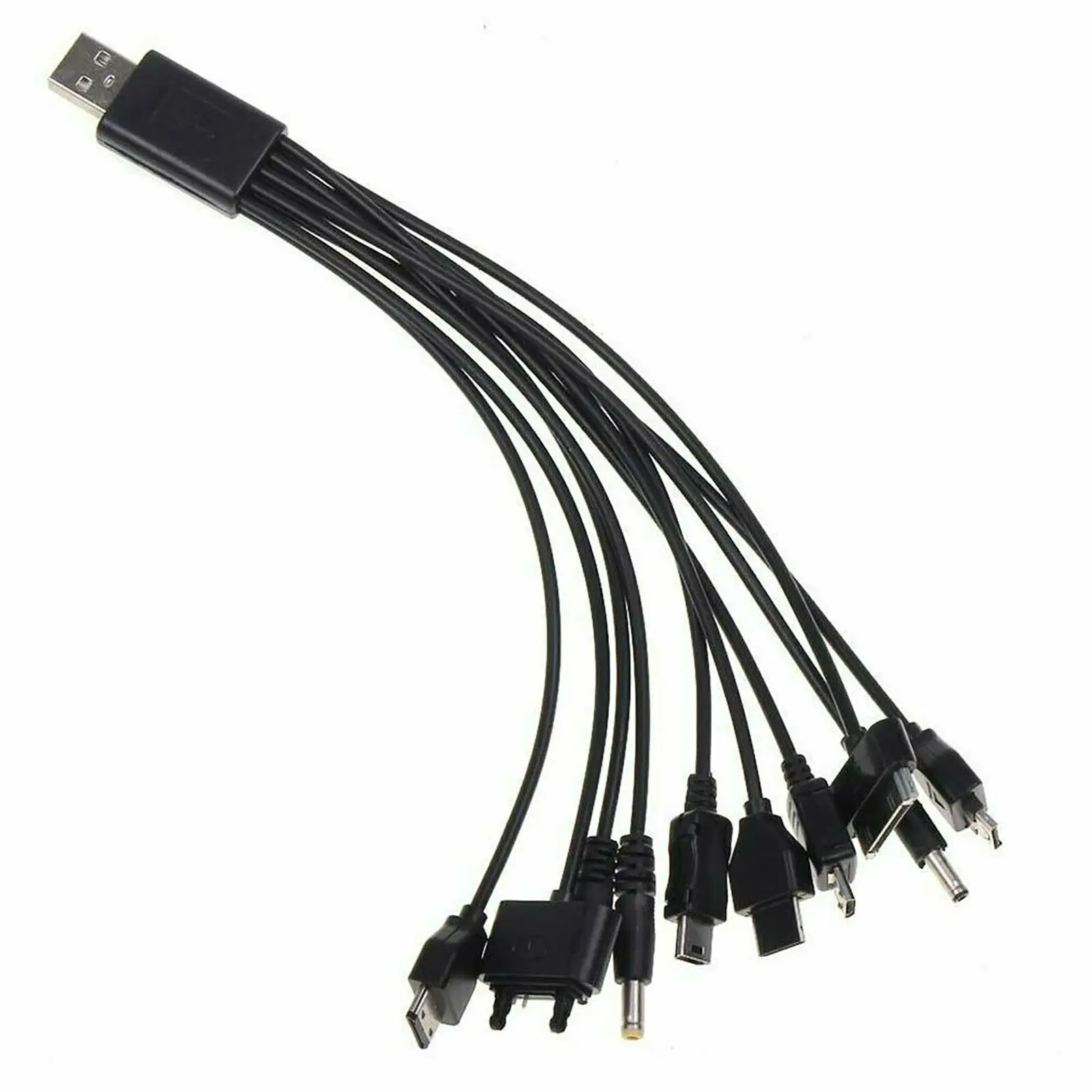 10 in 1 USB Universal Multi Pin Charger Cable USB Phone Mobiles Adapter