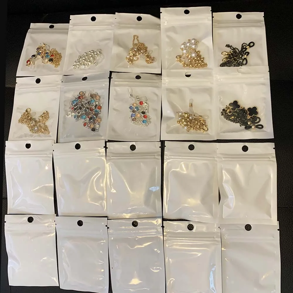 Facemask Lanyard Chain Eyeglass Holder Beaded Masking Lanyard Pearls