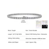 4mm Moissanite Bracelet + GRA Certificate