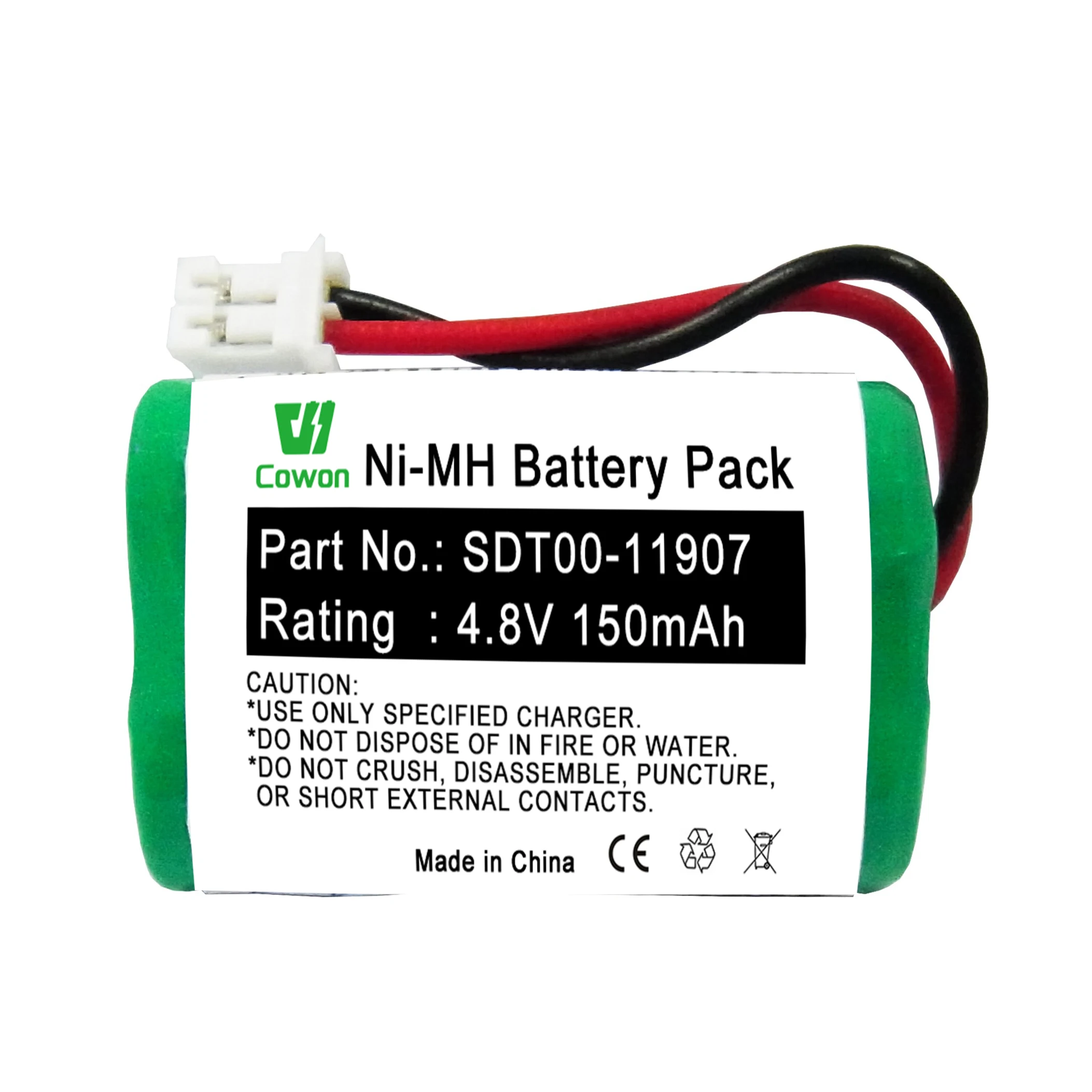 4.8V 150mAh SD-400S SD-800 NiMH Battery Pack SDT00-11907 Battery for Sport Receiver Collar