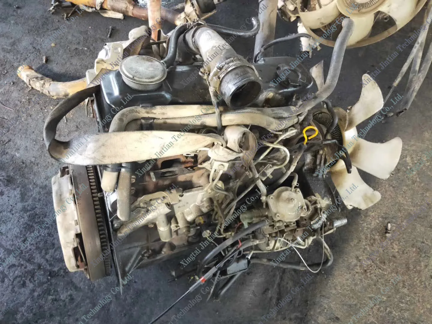 High Performance QD32 Turbo Engine and 4wd Gearbox with Low Mileage for Pickup
