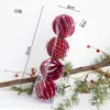 8CM flocking combination colored drawing ball