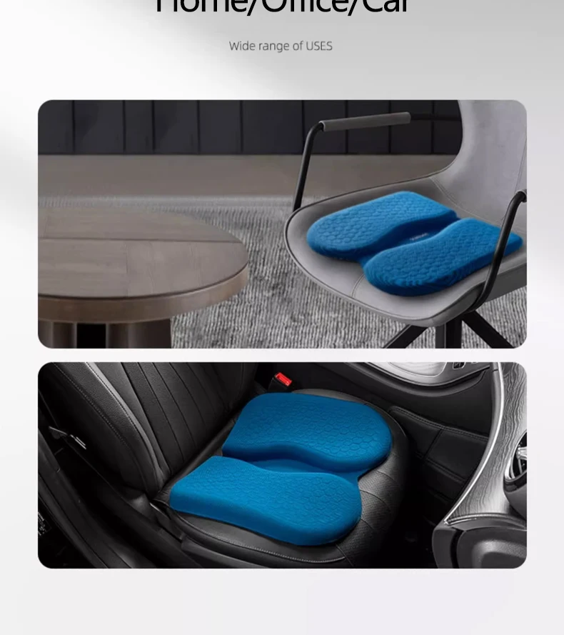 Orthopedic Hemorrhoids Office Chair Pressure Relief Coccyx Seat Cushion