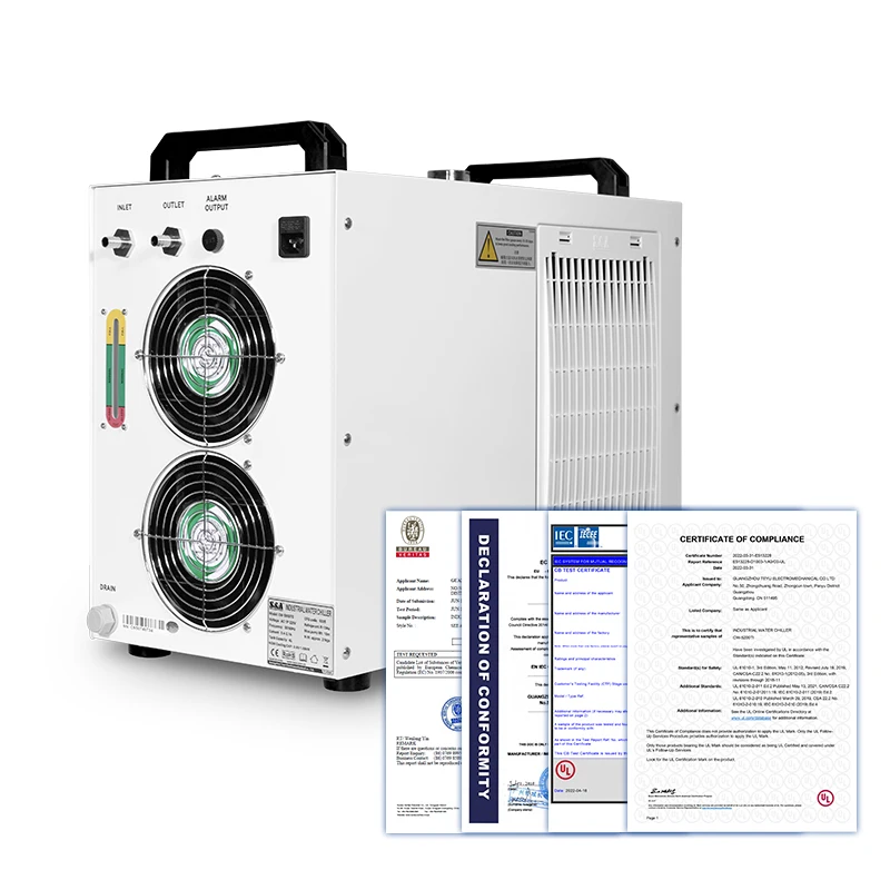 S&A Cw-5200 1Hp Mini Industrial Chiler Water Cooling Cold Plunge Absorption Chiller
