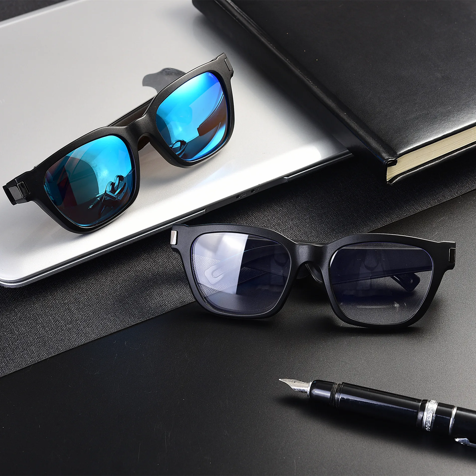 Smart Stereo Sound Audio Music Bluetooth Sun Glasses