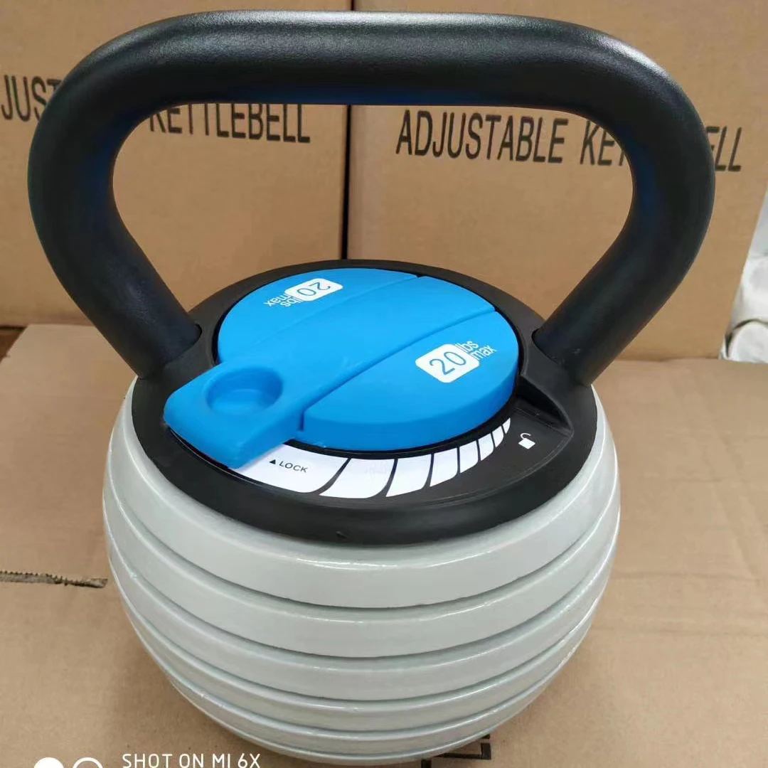 China Adjustable Kettlebell,10-40LBS Kettle Bells Weight Sets For Women