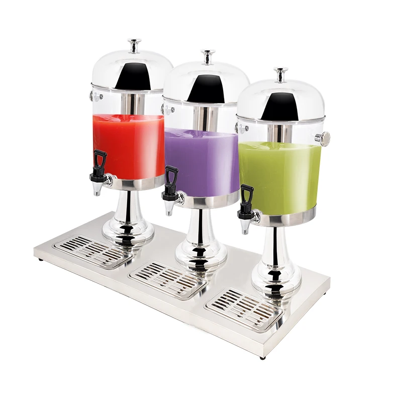 Commercial Visualization Cold 24L Juice Dispenser Hotel and Catering