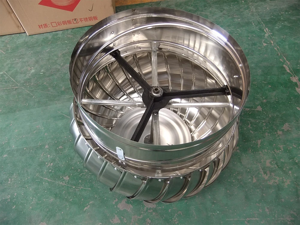 Ventilation Wind-driven Exhaust Fan, Stainless, Steel, Roof - detail 20