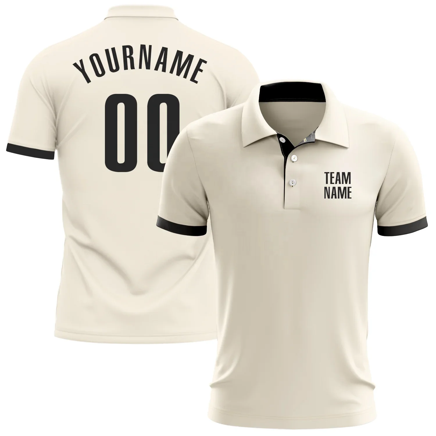 Luson Custom Comfortable Nylon Spandex Short Sleeve for Polo T