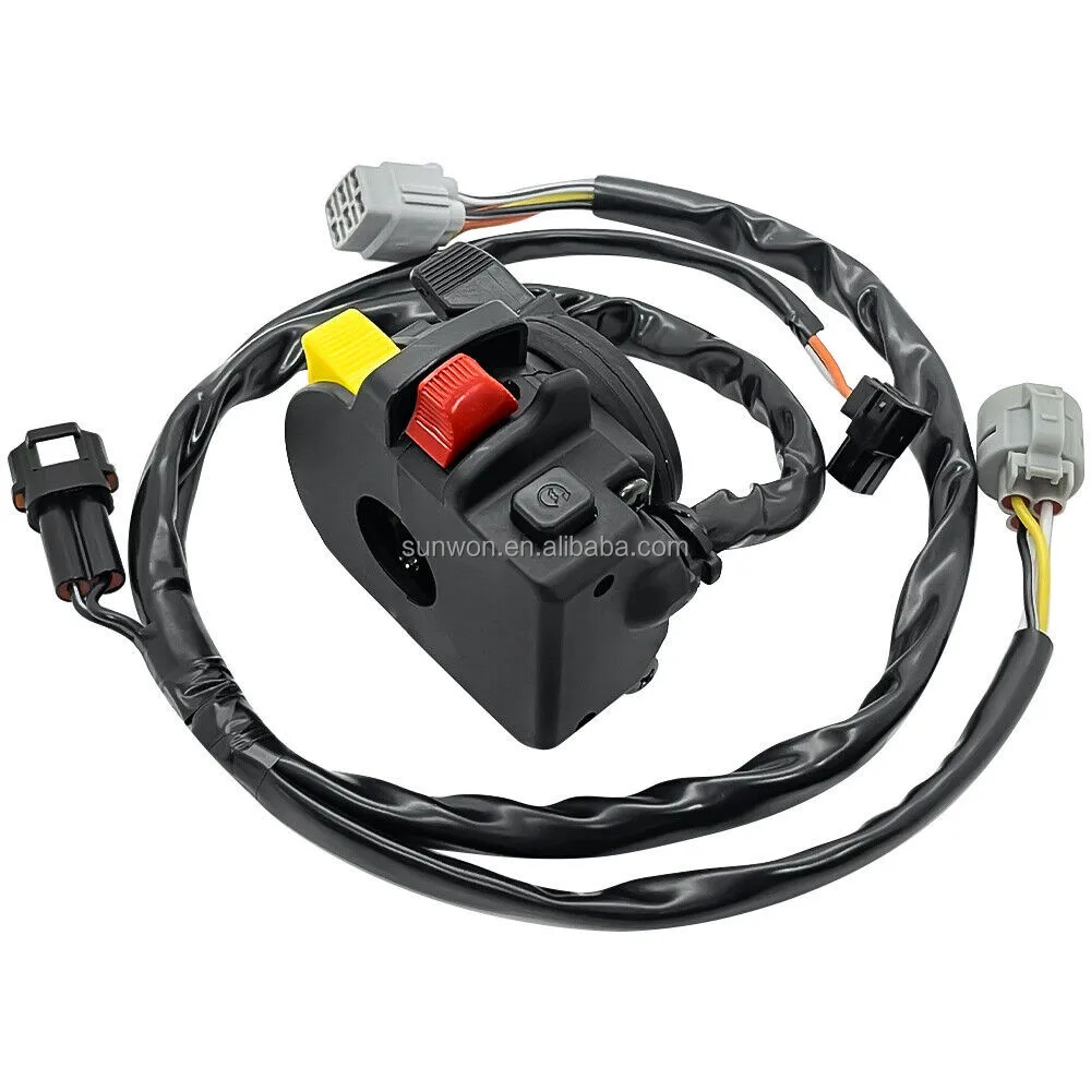 通販 Handlebar Left Switch Arctic for Headlight Hi/Lo Stop Start オイル