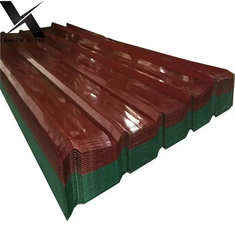 Hot Selling 6m Iron Ibr Prices Per Sheet Color Corrugated Steel Roof Sheet Galvanize Zinc Aluminum Ppgi Metal Roofing Sheet