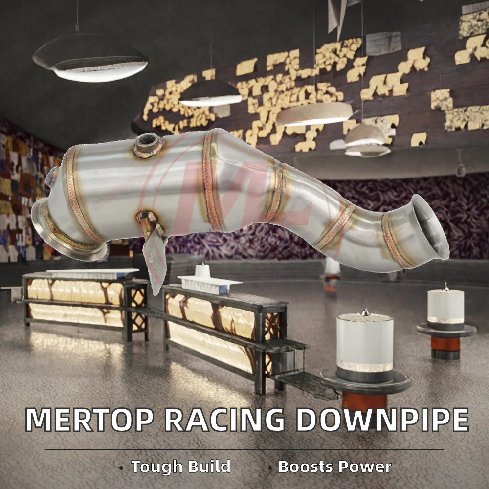 Mertop Racing BENZ C Class M274 Engine 2.0T Downpipe Compatible with ...