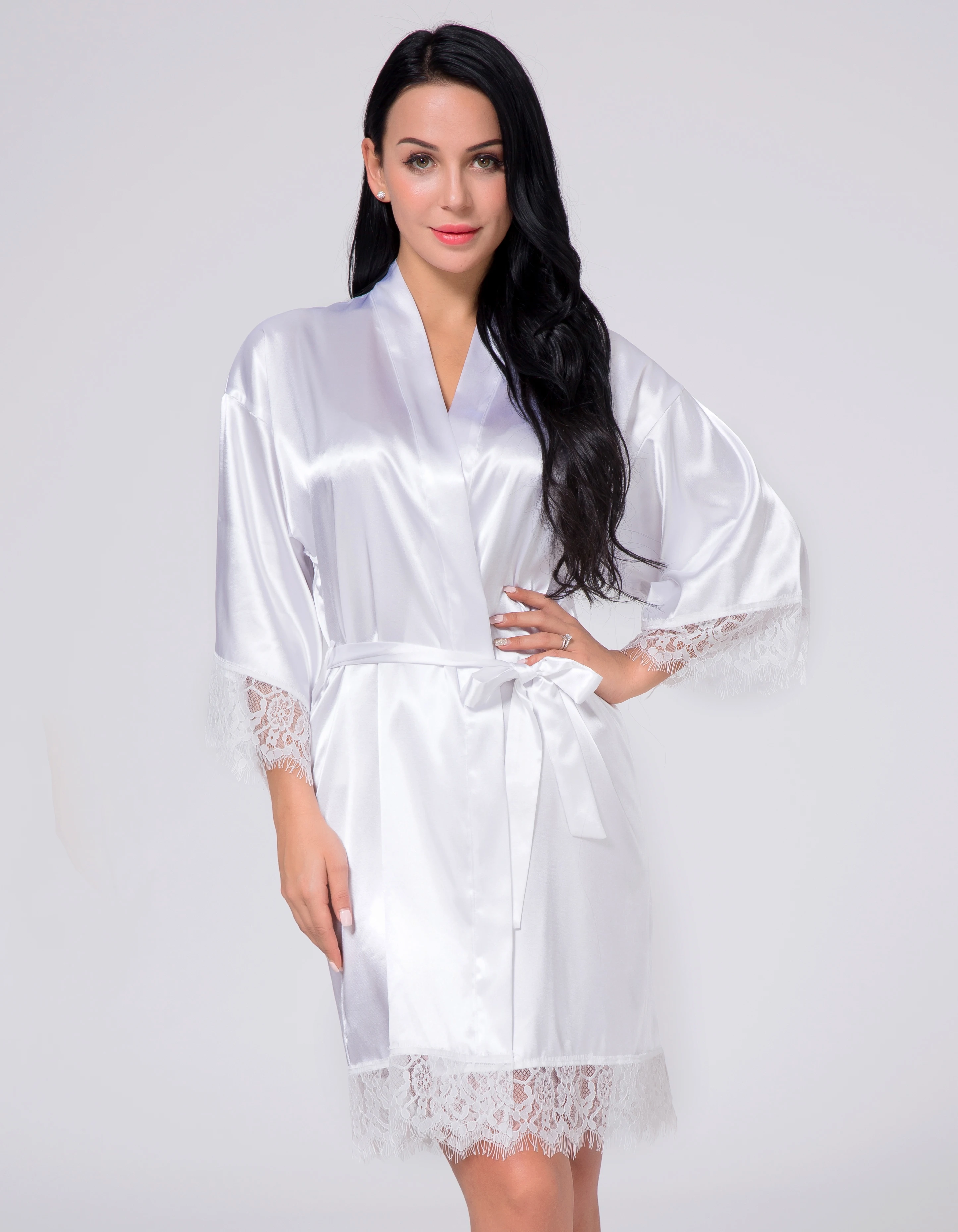 plain robes for bridesmaids