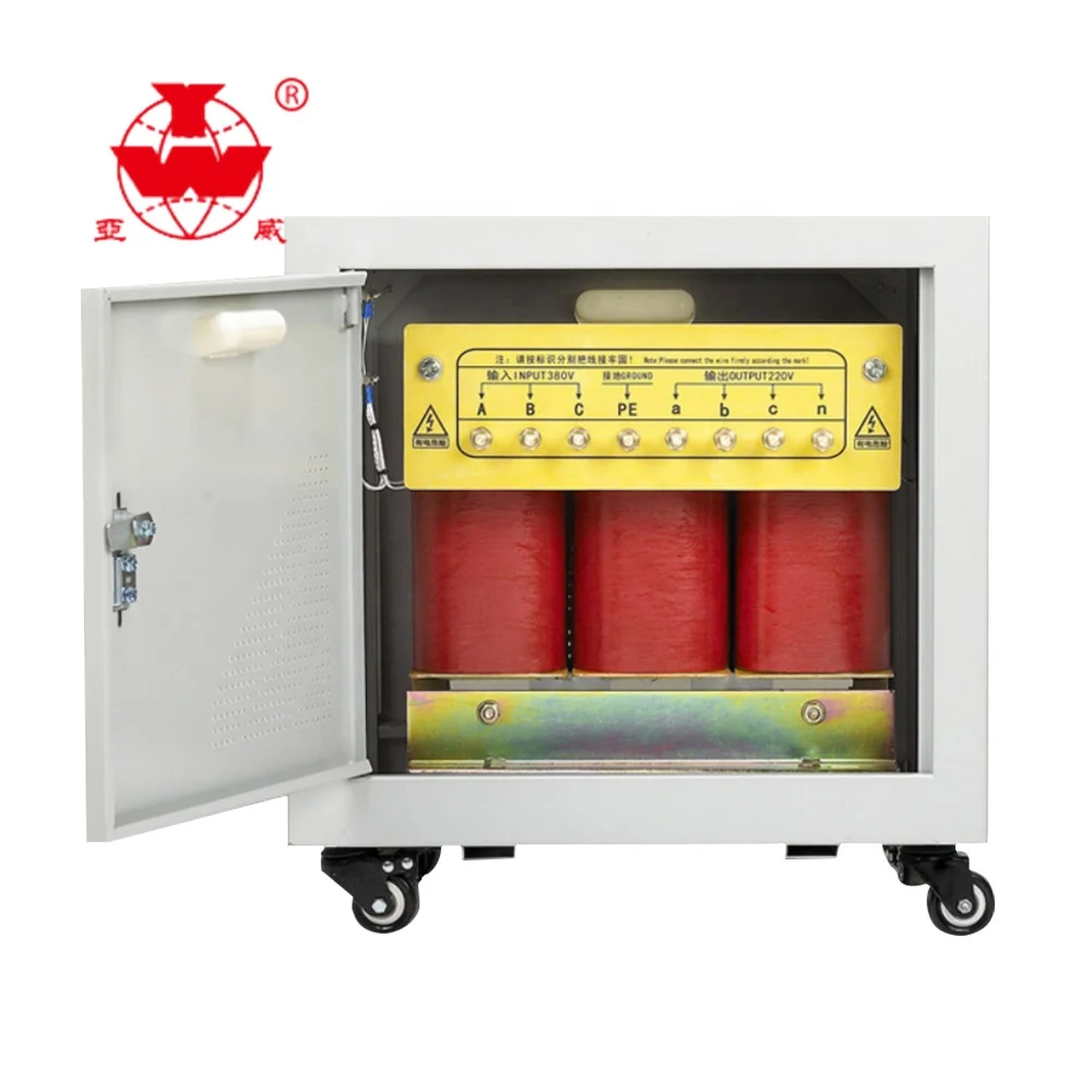 50kva Step Down Step up 3 Phase Transformer 480v  220v Dry Type Electrical Isolation Power Transformer