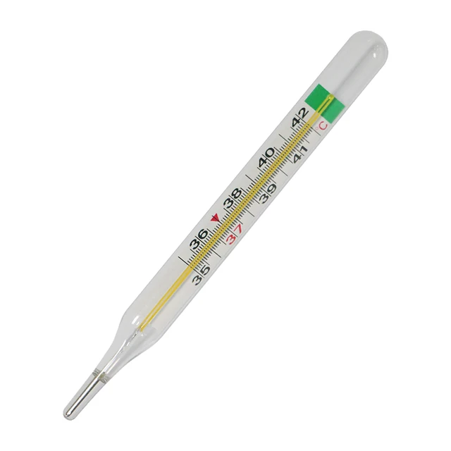 Cheap Price Oral Armpit Big size Mercury free Gallium Glass Clinical Thermometer